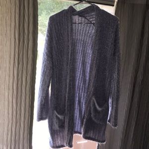 lavender soft fuzzy comfy cardigan🌲
